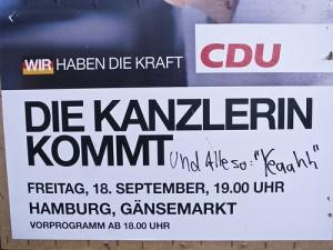 2009 CDU-Plakat *yeah*