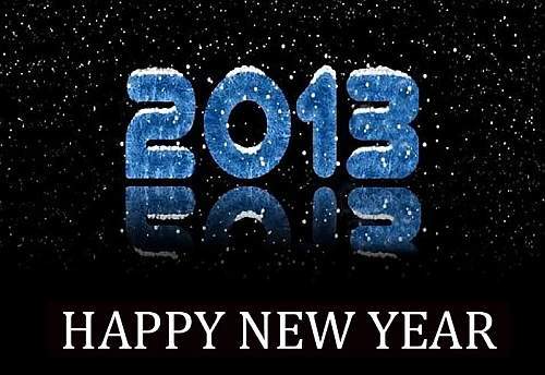 öfter 2013 - Happy New Year - Guten Rutsch