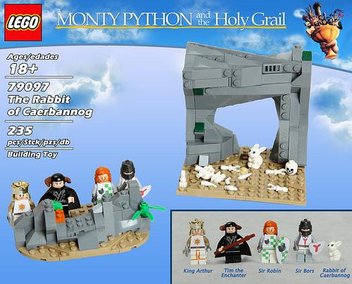 öfter inoffizielle Monty Python Lego-Sets - The Rabbit of Caerbannog