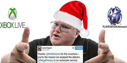 PSN XBL Lizard Squad Kim DotCom